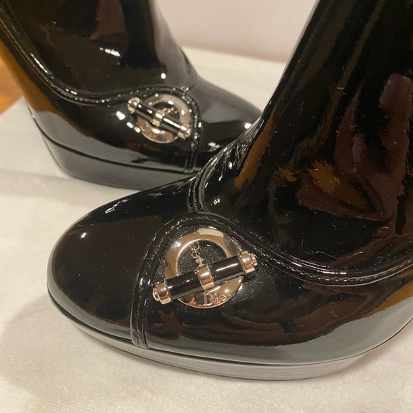 Dior Patent Leather Bootie - Picture 5 of 10